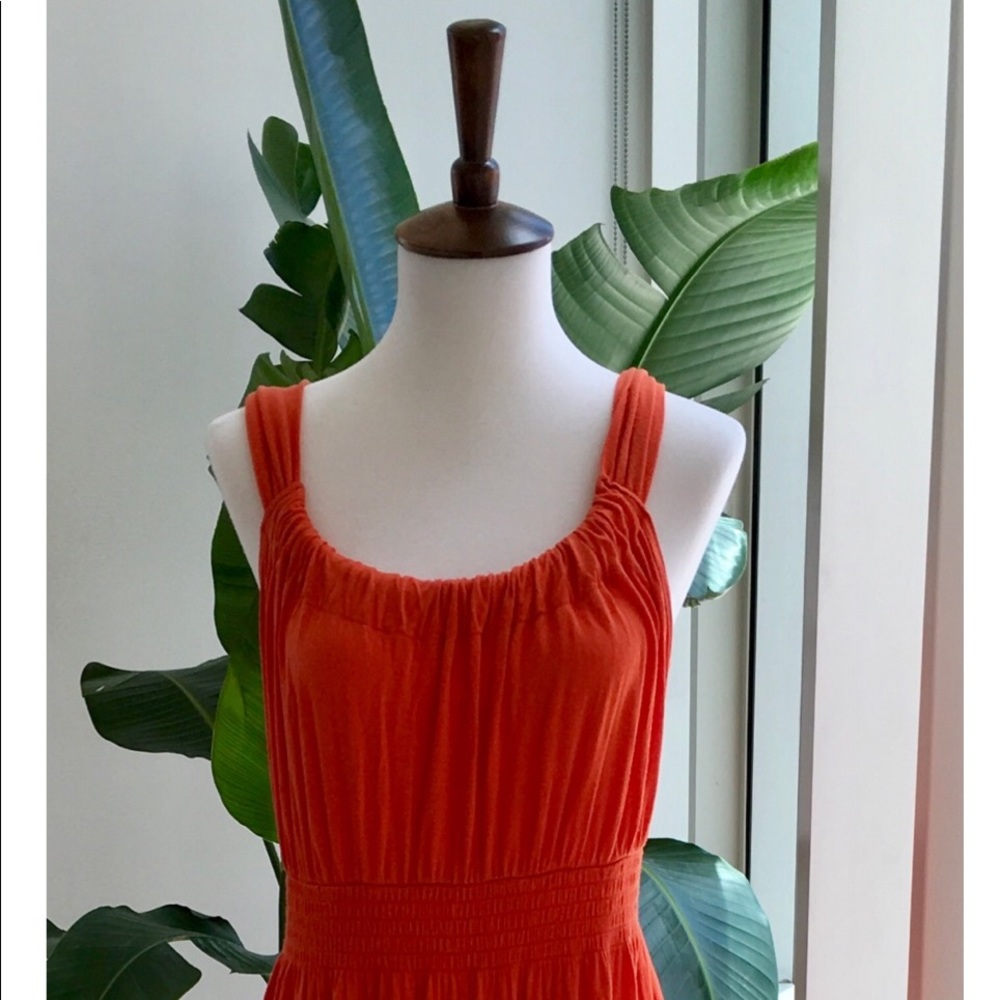 Orange Maxi Dress by Spense